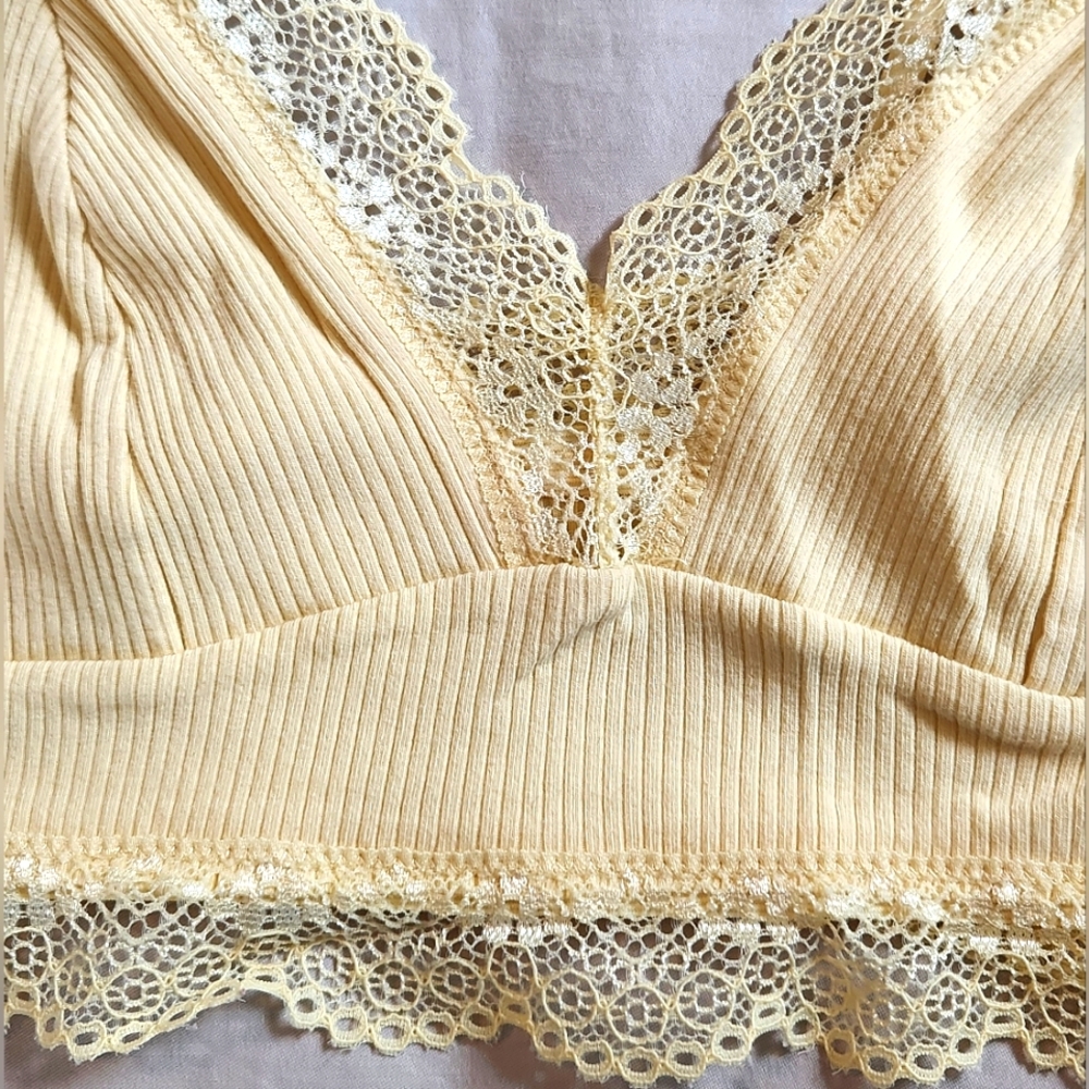 Beautiful Yellow Bralette